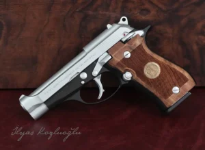 Beretta 7.65 Siyah Beyaz Kaplama