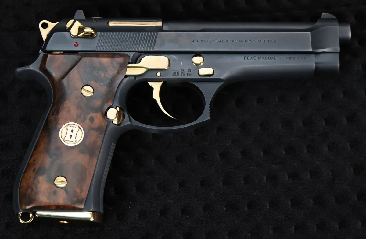 Beretta 92FS Kaplama Detay 3