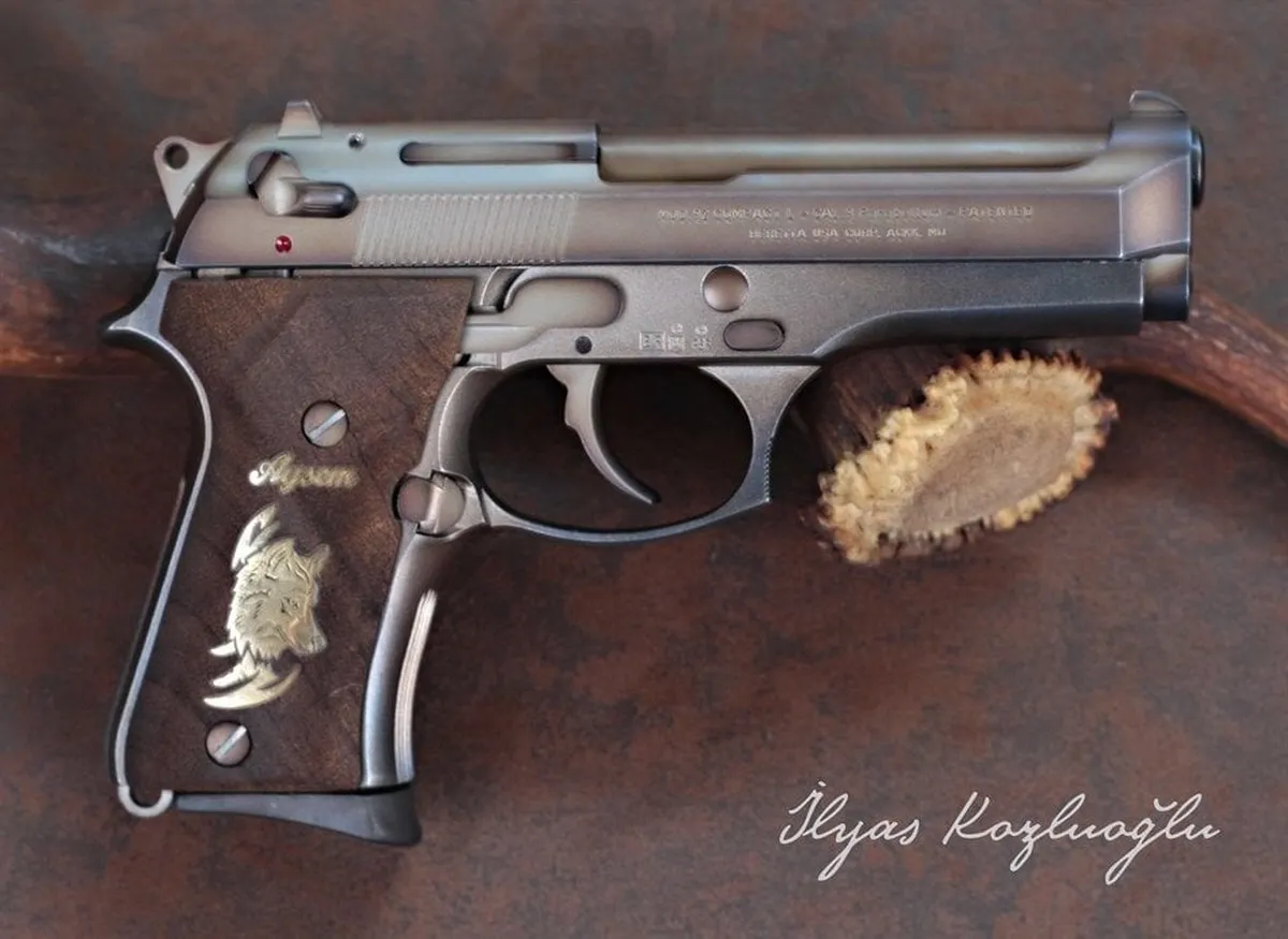 Beretta Compact Titanyum Kaplama Detay 2