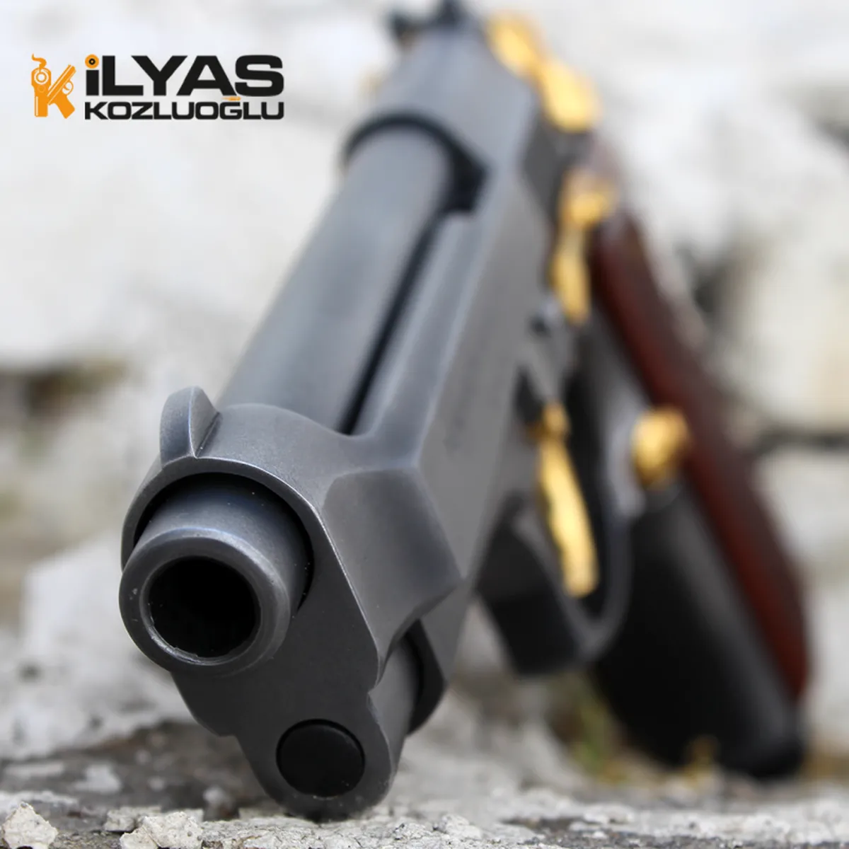 Beretta Füme Kaplama & Sarı Parça Detay 2