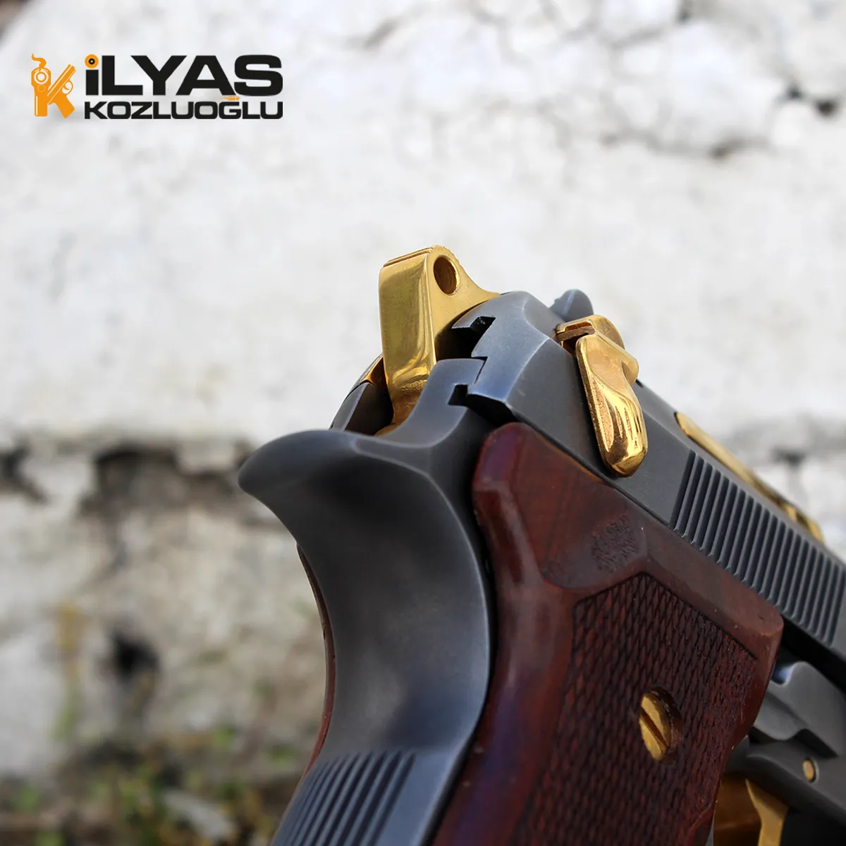 Beretta Füme Kaplama & Sarı Parça Detay 4