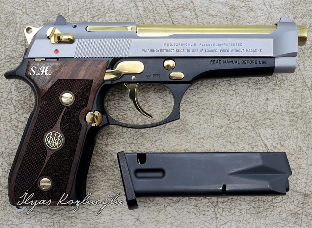Beretta Füme Titanyum Kaplama Detay 2