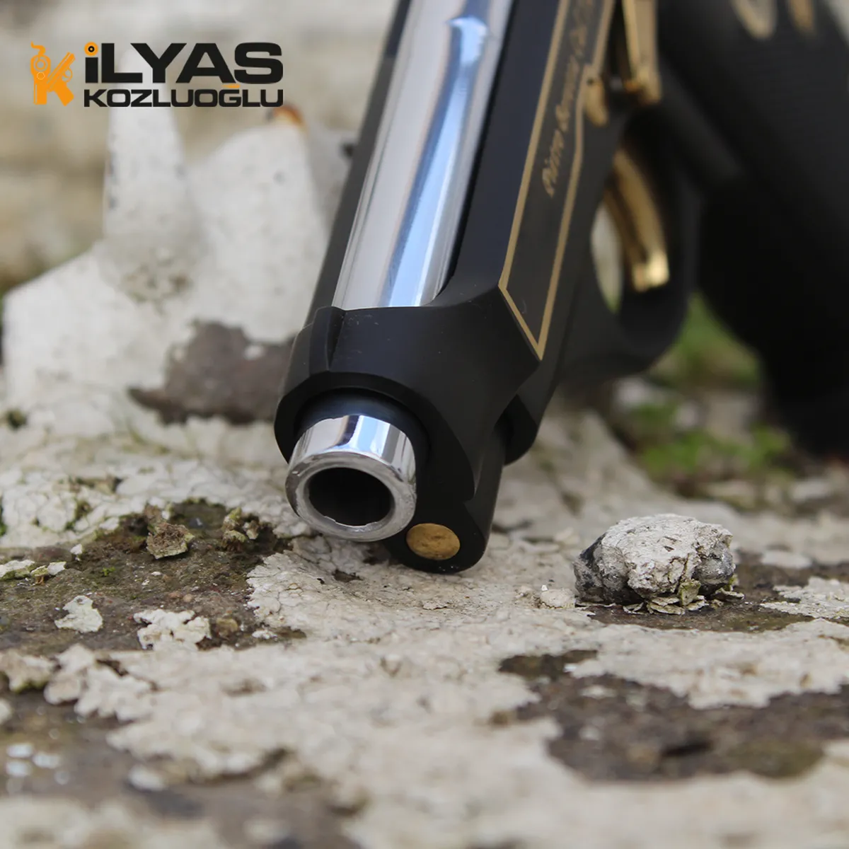 Beretta MOD 70 Mat Siyah Kaplama & Sarı Parça Detay 4