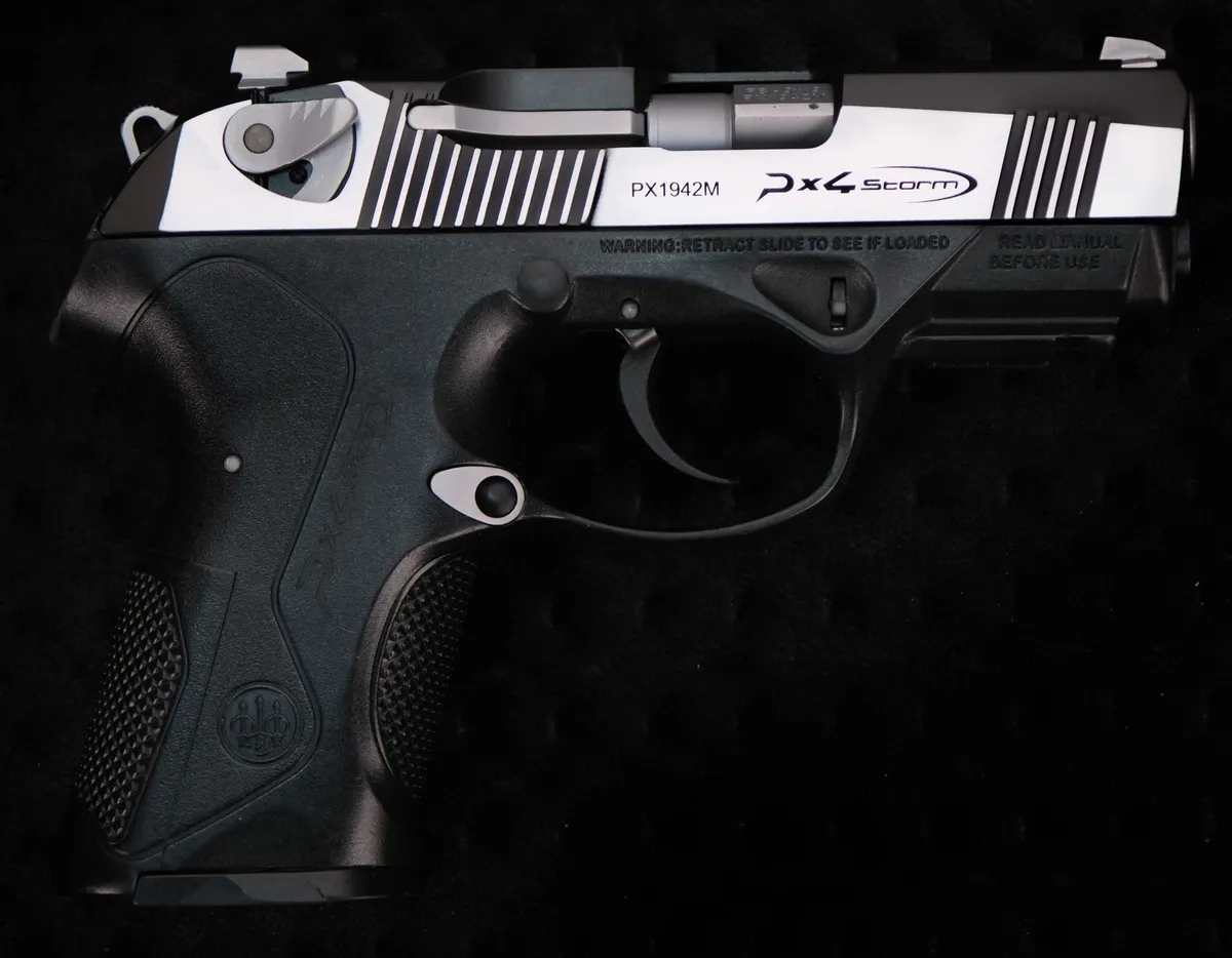 Beretta Px4 Storm Kaplama – Kurt – Ayyıldız – Göktürkçe Gravür Detay 2