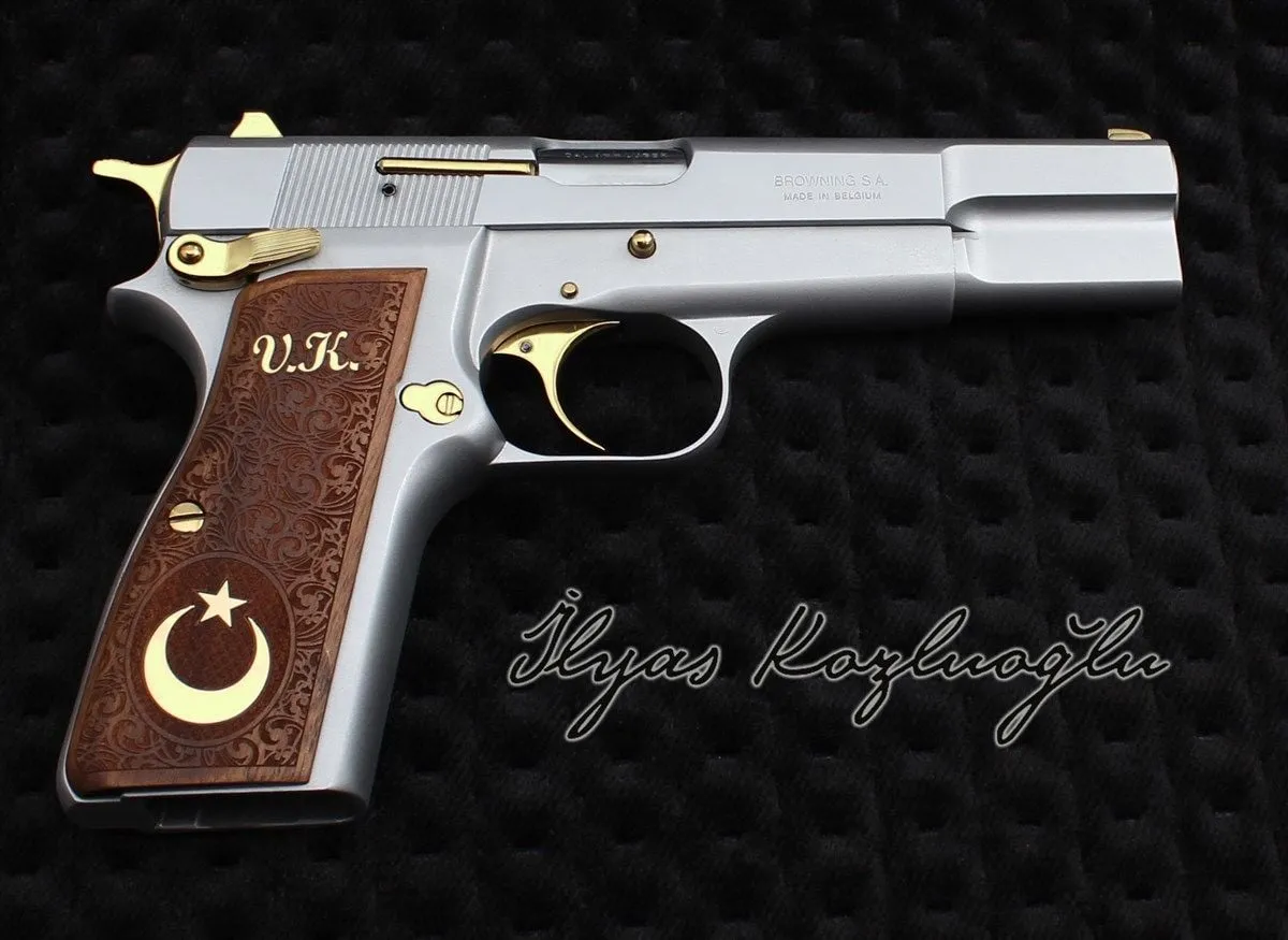 Browning Açık Füme Titanyum Kaplama Detay 2