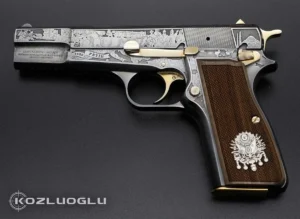 Browning  Fetih 1453 Gravür & Açık Füme Titanyum Kaplama