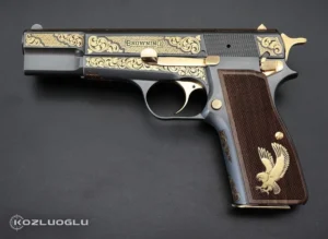 Browning HP Serpme Gravür