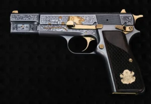 Browning İttihat ve Terakki Gravür Çalışması