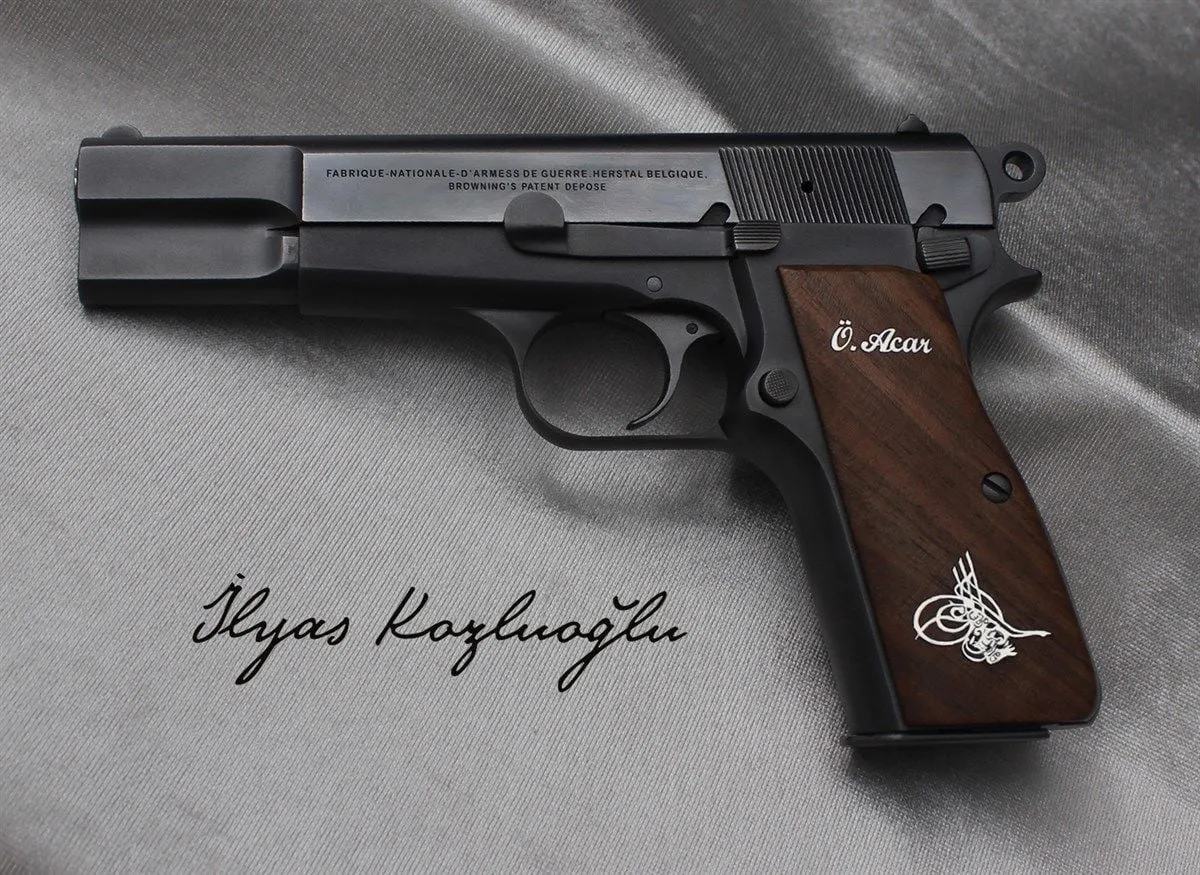 Browning Koyu Füme Titanyum Kaplama Detay 3
