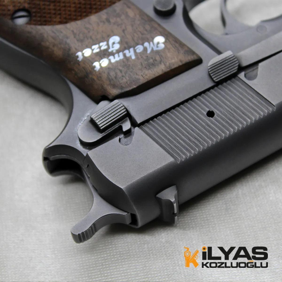 Browning Mat Siyah Füme Kaplama Detay 2