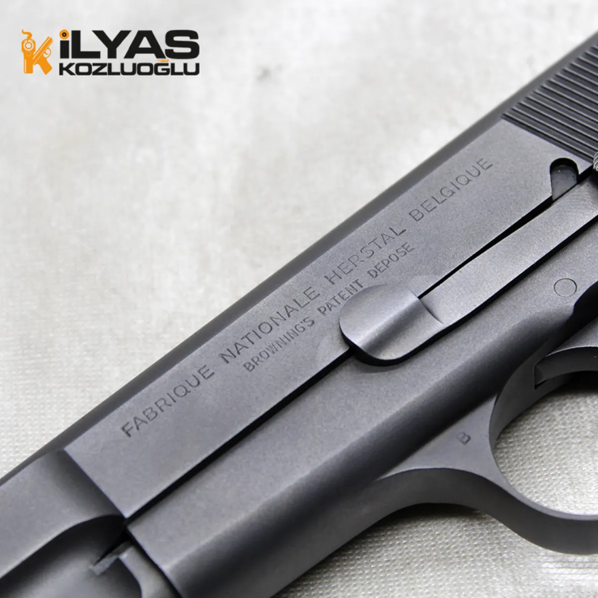 Browning Mat Siyah Füme Kaplama Detay 3