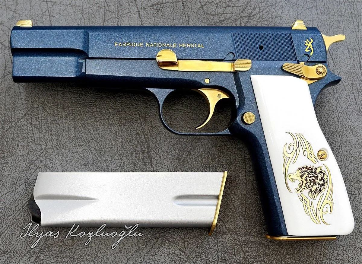 Browning Mavi Kaplama Detay 3