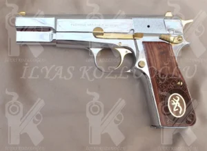 Browning Parlak Beyaz Krom