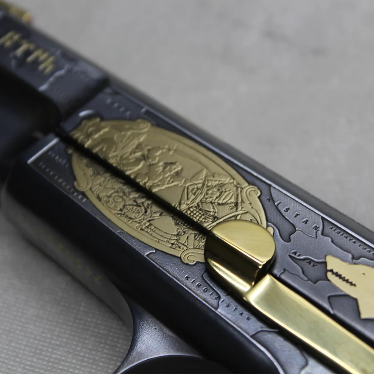Browning Turan Devleti Gravür Detay 4