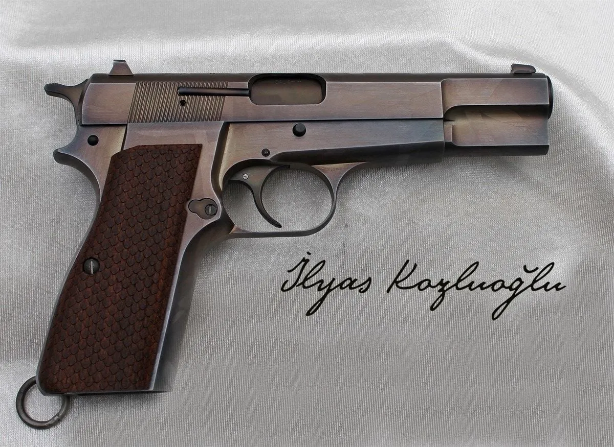 Browning Yanık Füme Titanyum Kaplama Detay 2