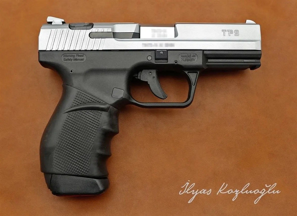 Canik TP9 Beyaz Krom Kaplama Detay 2