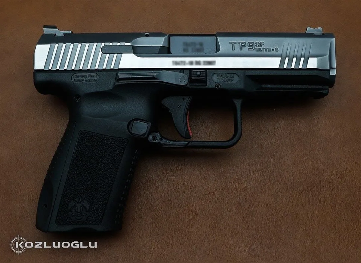 Canik TP9 SF Titanyum Kaplama Detay 2
