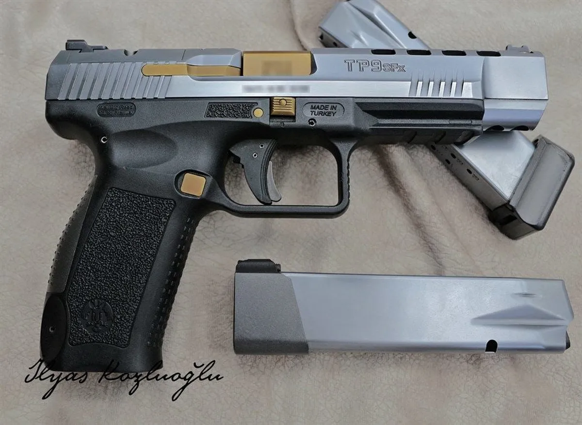 Canik TP9 SFX Titanyum Kaplama Detay 2