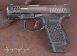 Canik TP9 Sub Elite Yanık Füme Titanyum – Sport Modifiye – Polimer Desen