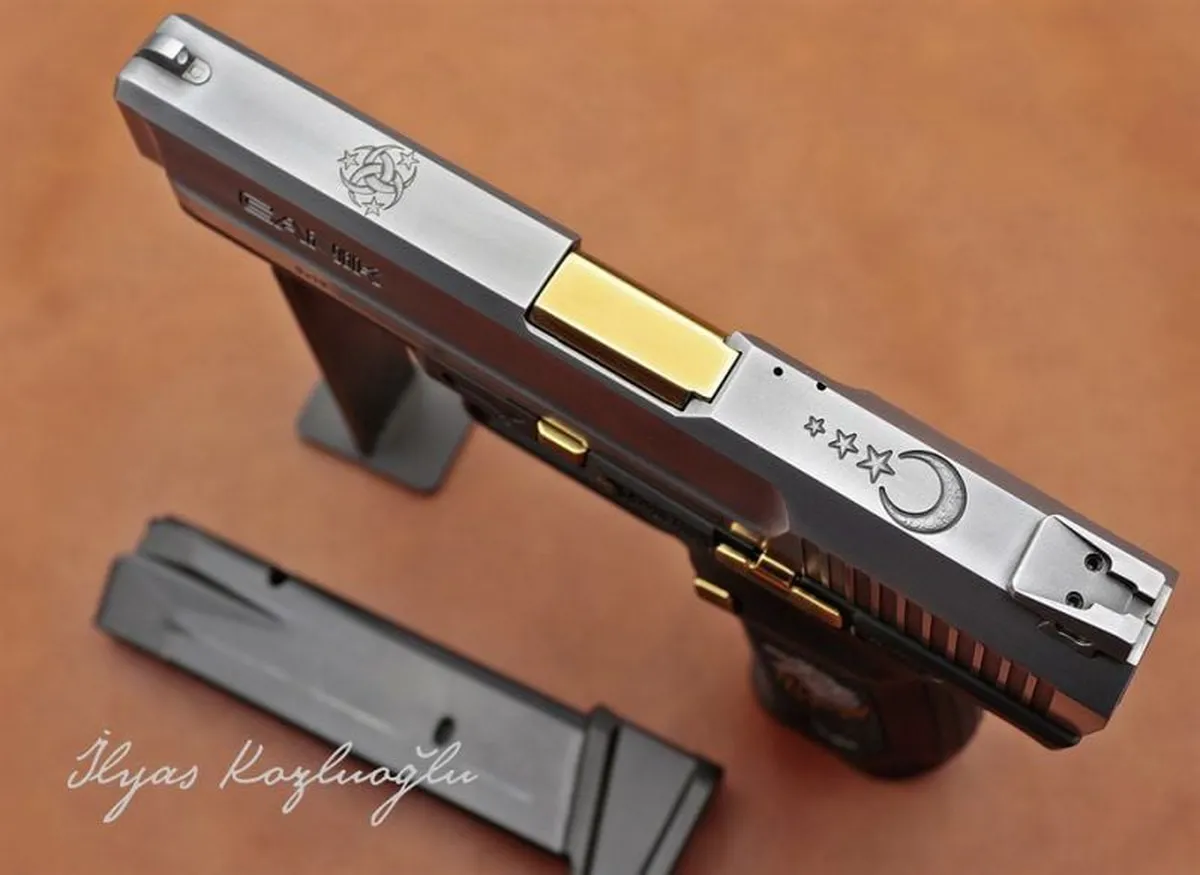 Canik TP9 Teşkilat Logo – 3D Ayyıldız Detay 2