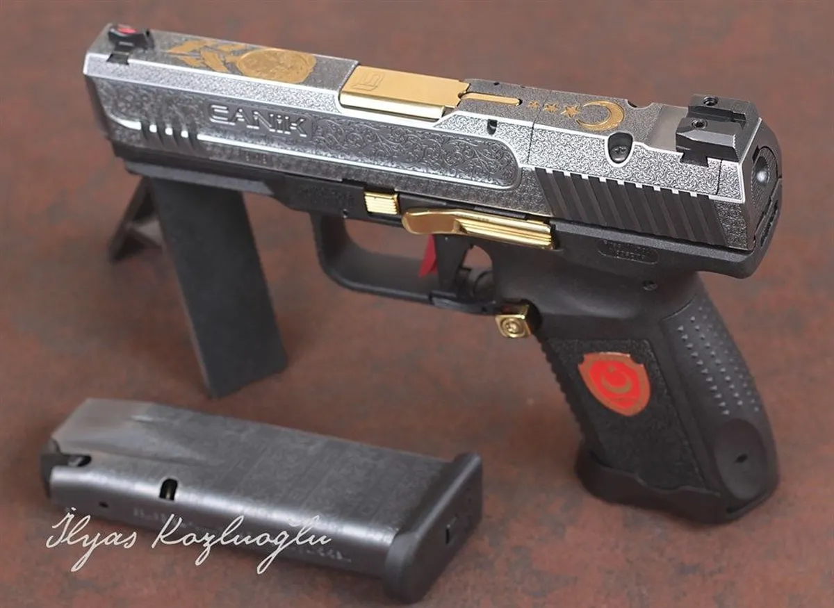 Canik TP9 Titanyum Kaplama Detay 9