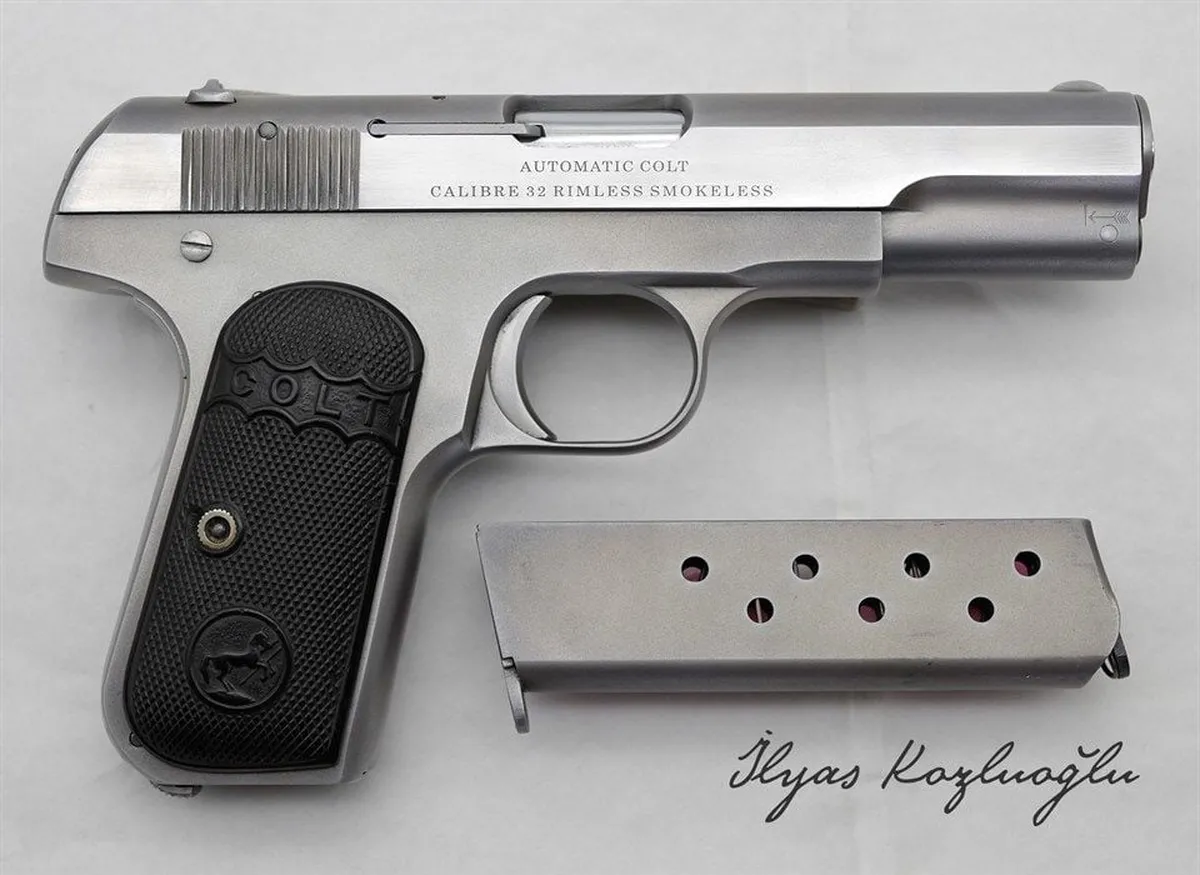 Colt 1903 Titanyum Kaplama Detay 2