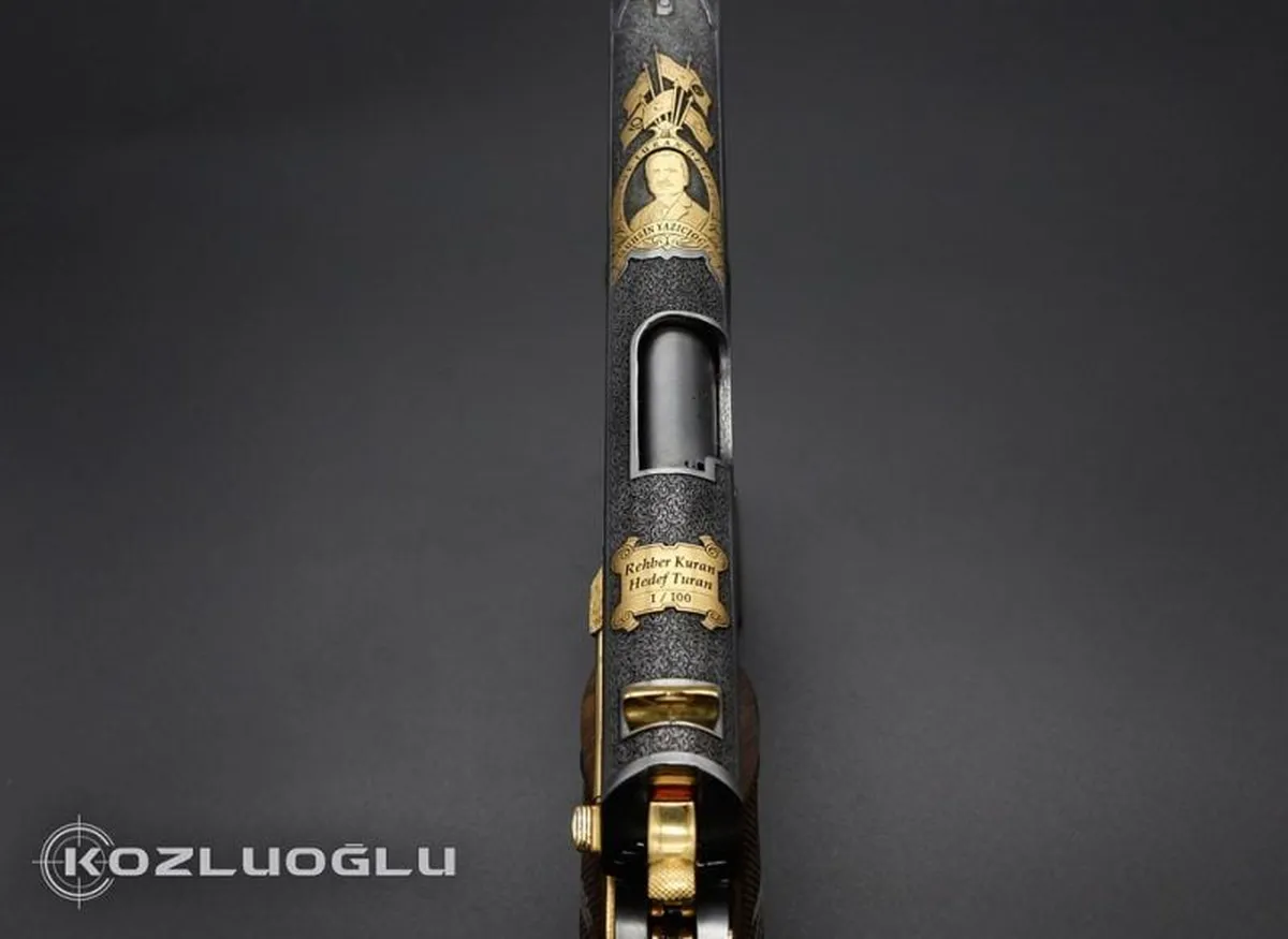 Colt 1911 Büyük Turan Devleti Detay 3