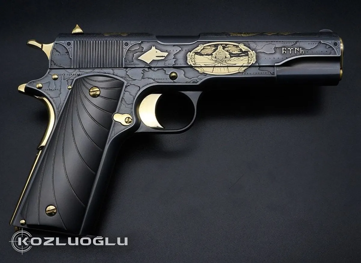 Colt 1911 Büyük Turan Devleti Detay 7