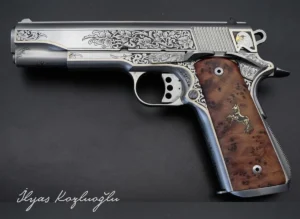Colt 1911 Kartal – Gravür Desen