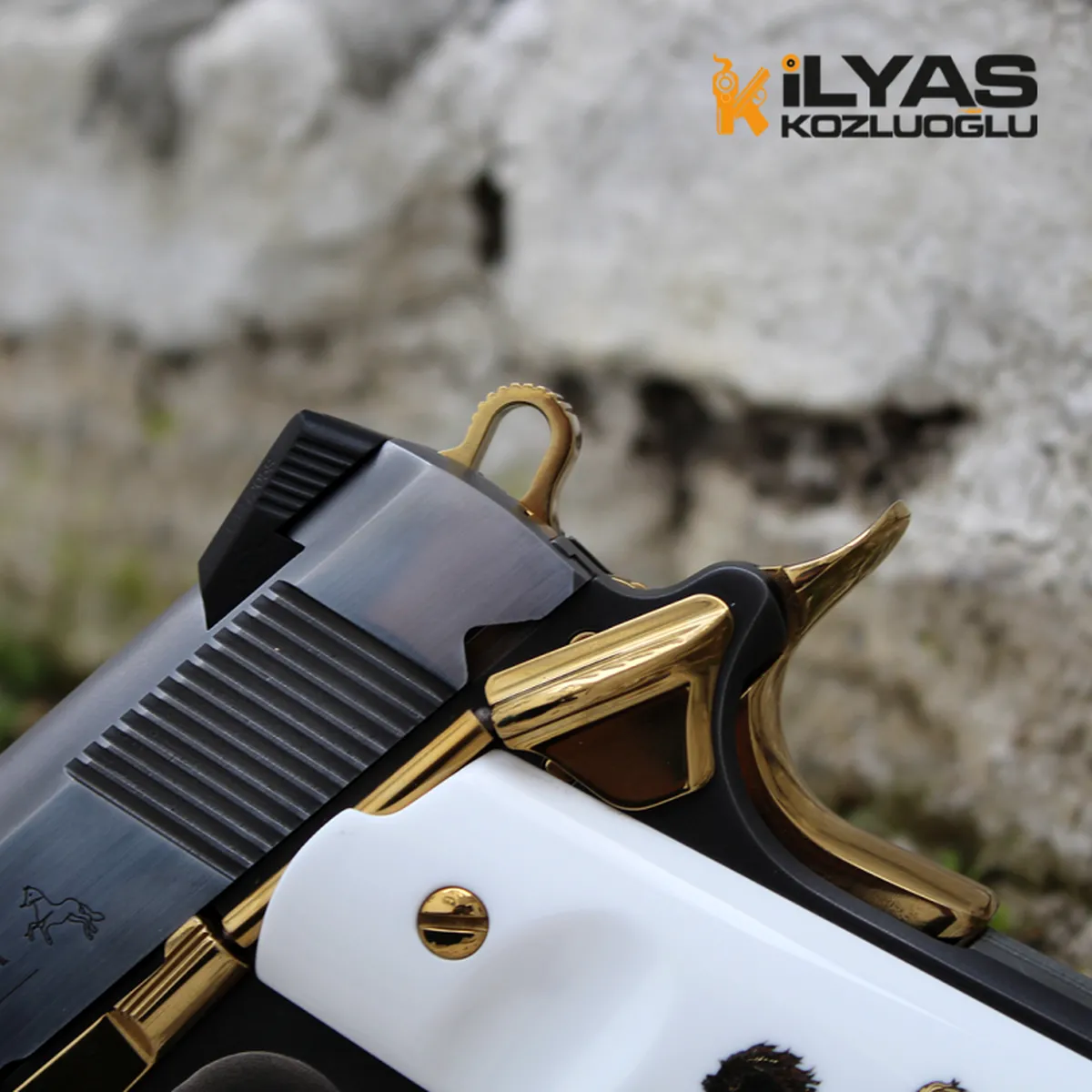 Colt Defender Parlak Titanyum Kaplama Detay 2