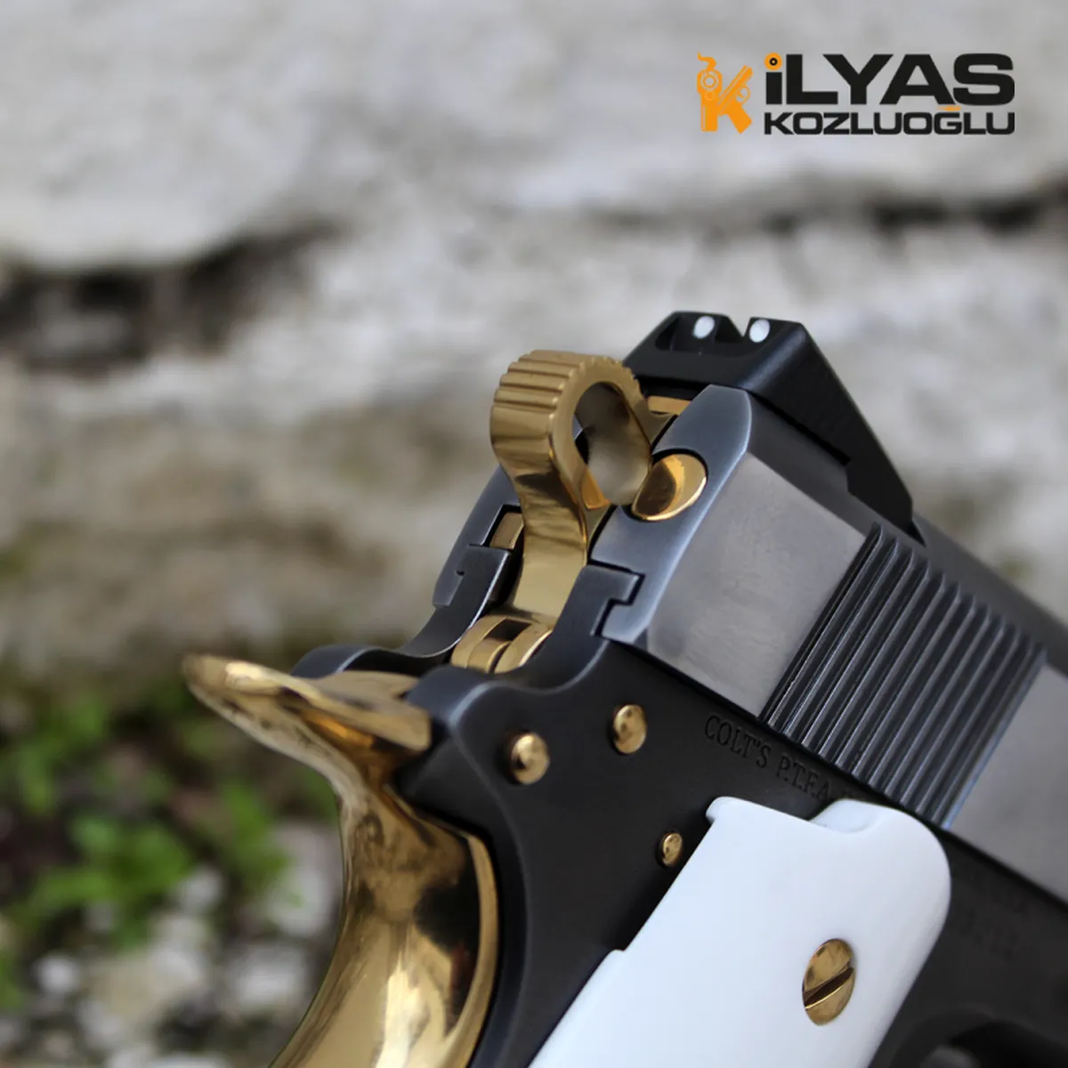 Colt Defender Parlak Titanyum Kaplama Detay 3