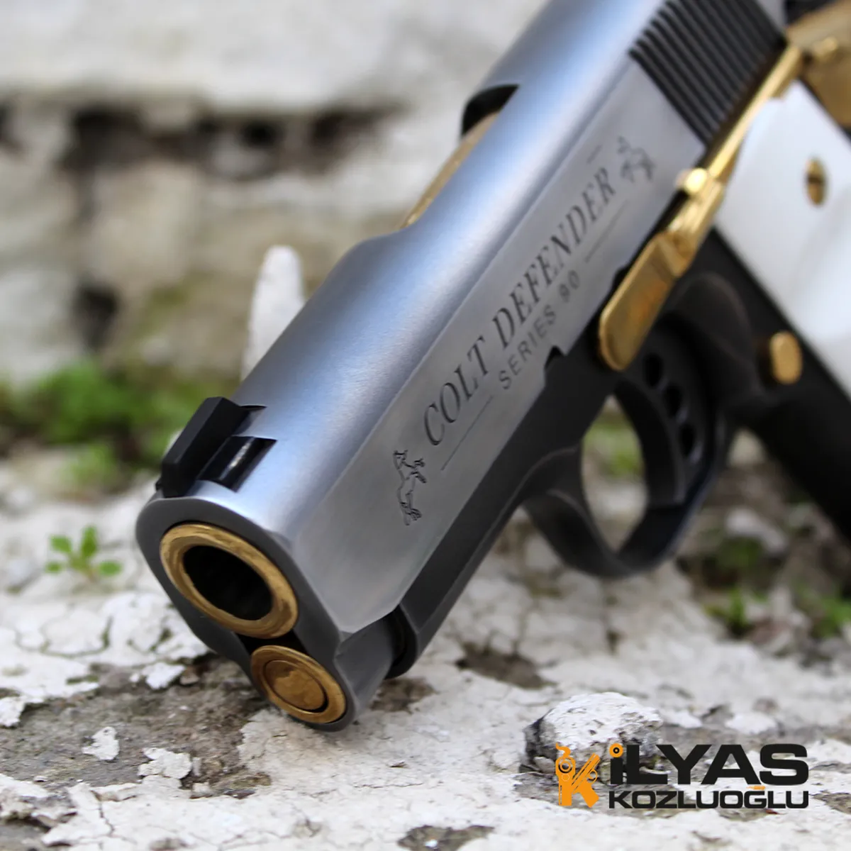 Colt Defender Parlak Titanyum Kaplama Detay 5
