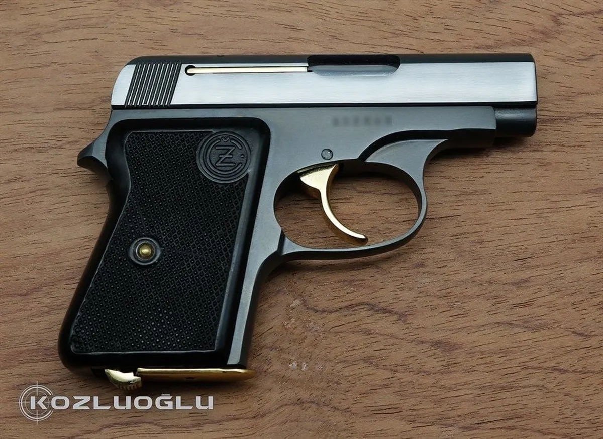 CZ 6,35 Ceska Titanyum Kaplama Detay 2