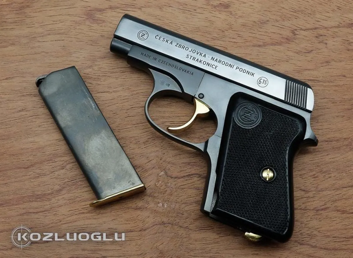CZ 6,35 Ceska Titanyum Kaplama Detay 3