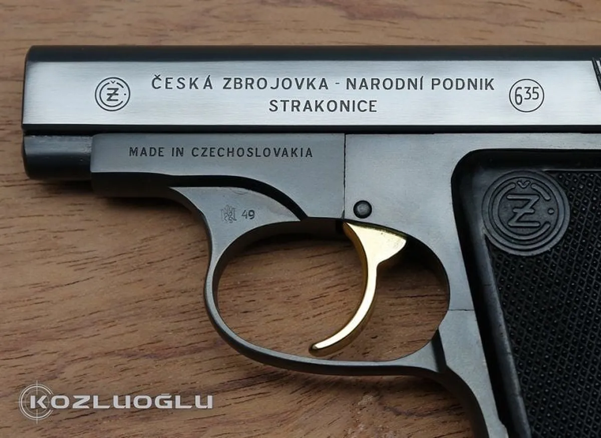 CZ 6,35 Ceska Titanyum Kaplama Detay 4