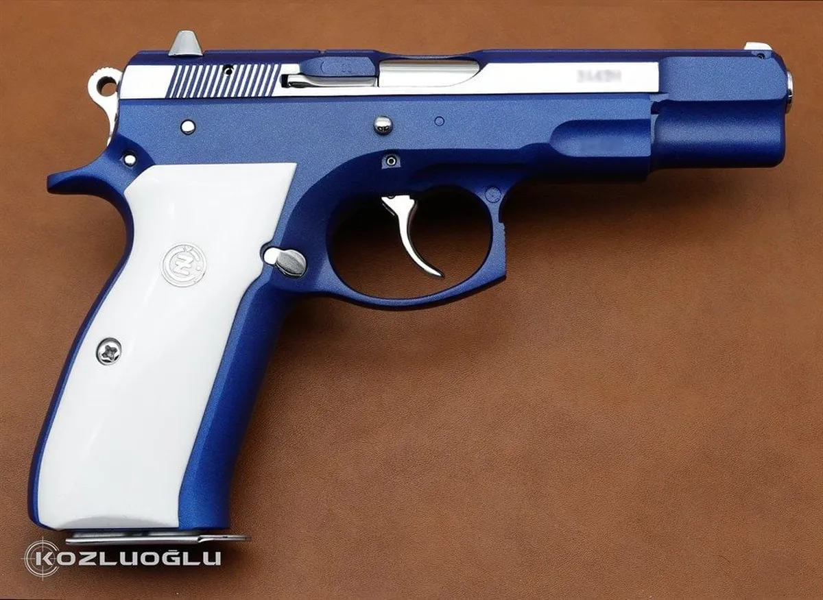 CZ 75 Mavi Kaplama Detay 4