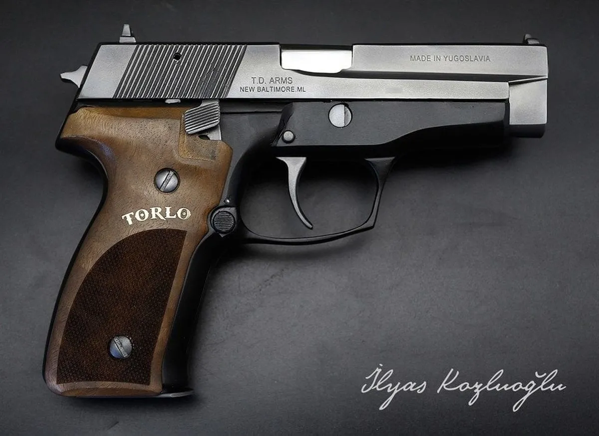 CZ 99 Titanyum Siyah Kaplama Detay 2