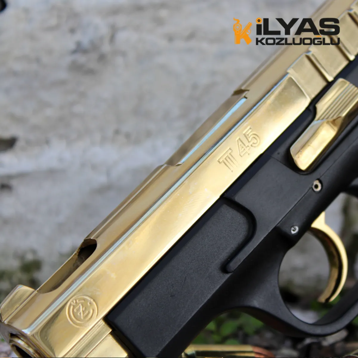 CZ T45 Altın Kaplama Detay 4