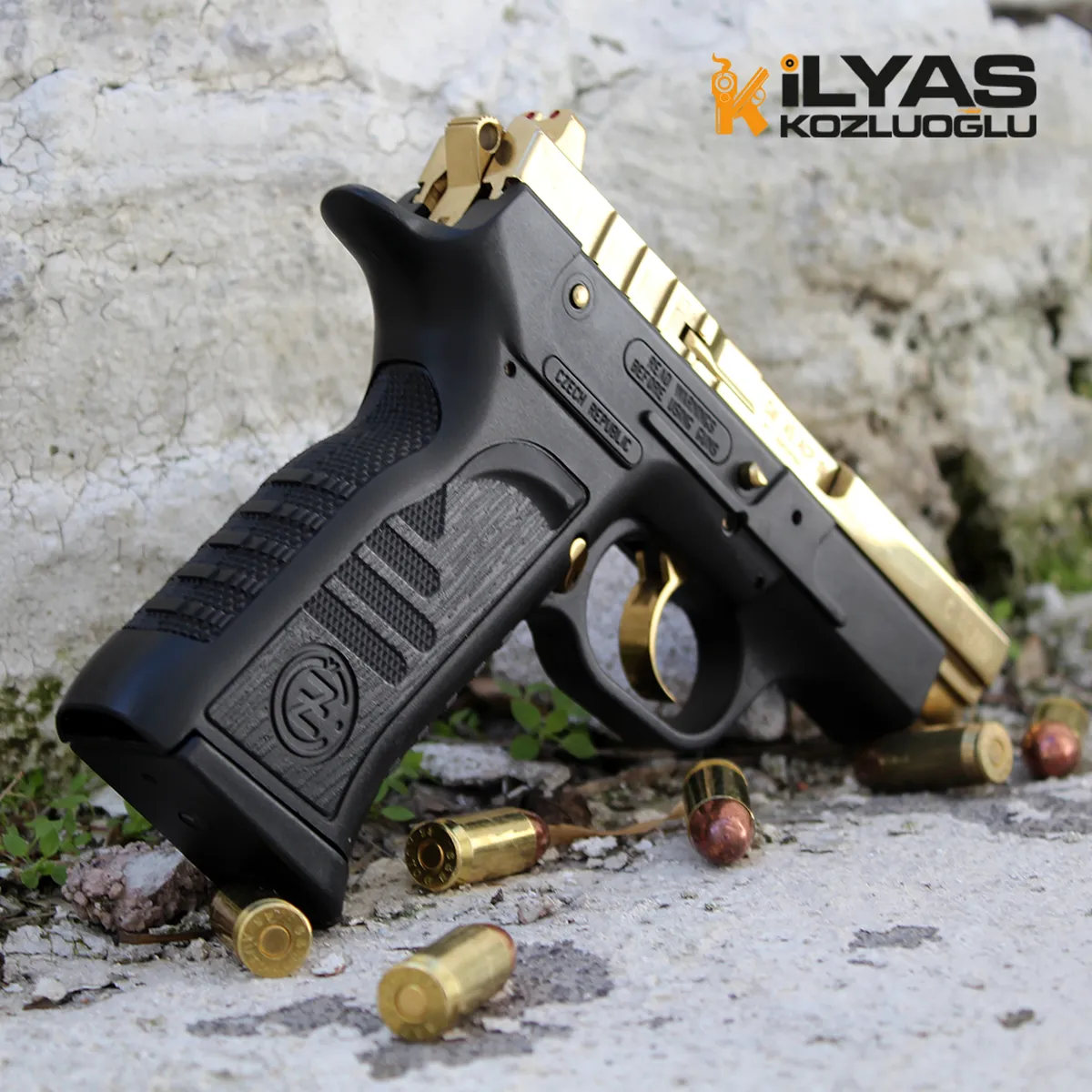 CZ T45 Altın Kaplama Detay 8