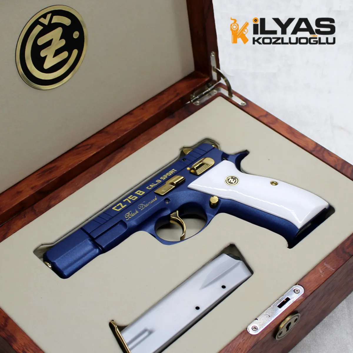 CZ75 B Mavi Kaplama & Sarı Parça