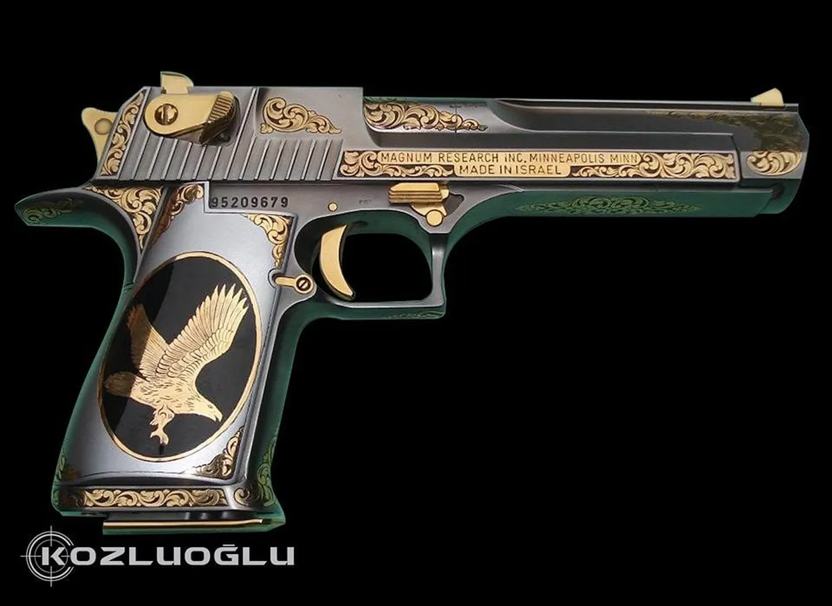 Desert Eagle Özel Gravür Detay 2