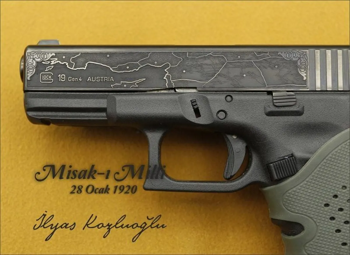 Glock 19 Misak-ı Milli Detay 3