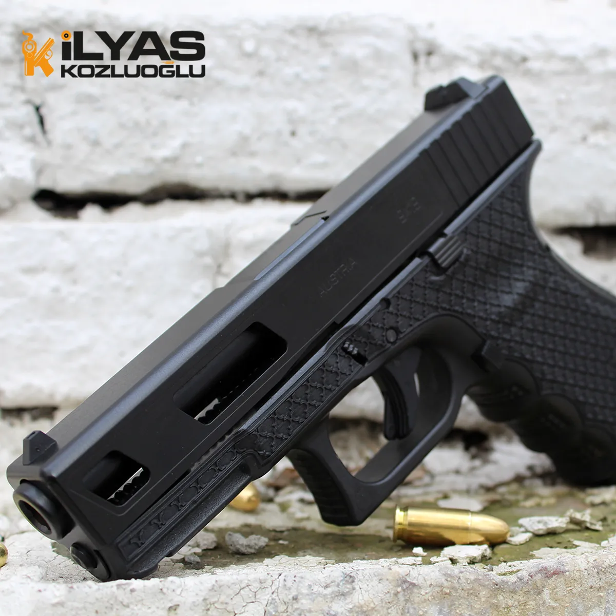 Glock Gen 5 Mat Siyah Krom Kaplama & Gravür