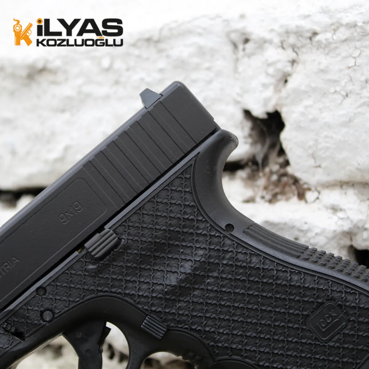 Glock Gen 5 Mat Siyah Krom Kaplama & Gravür Detay 3