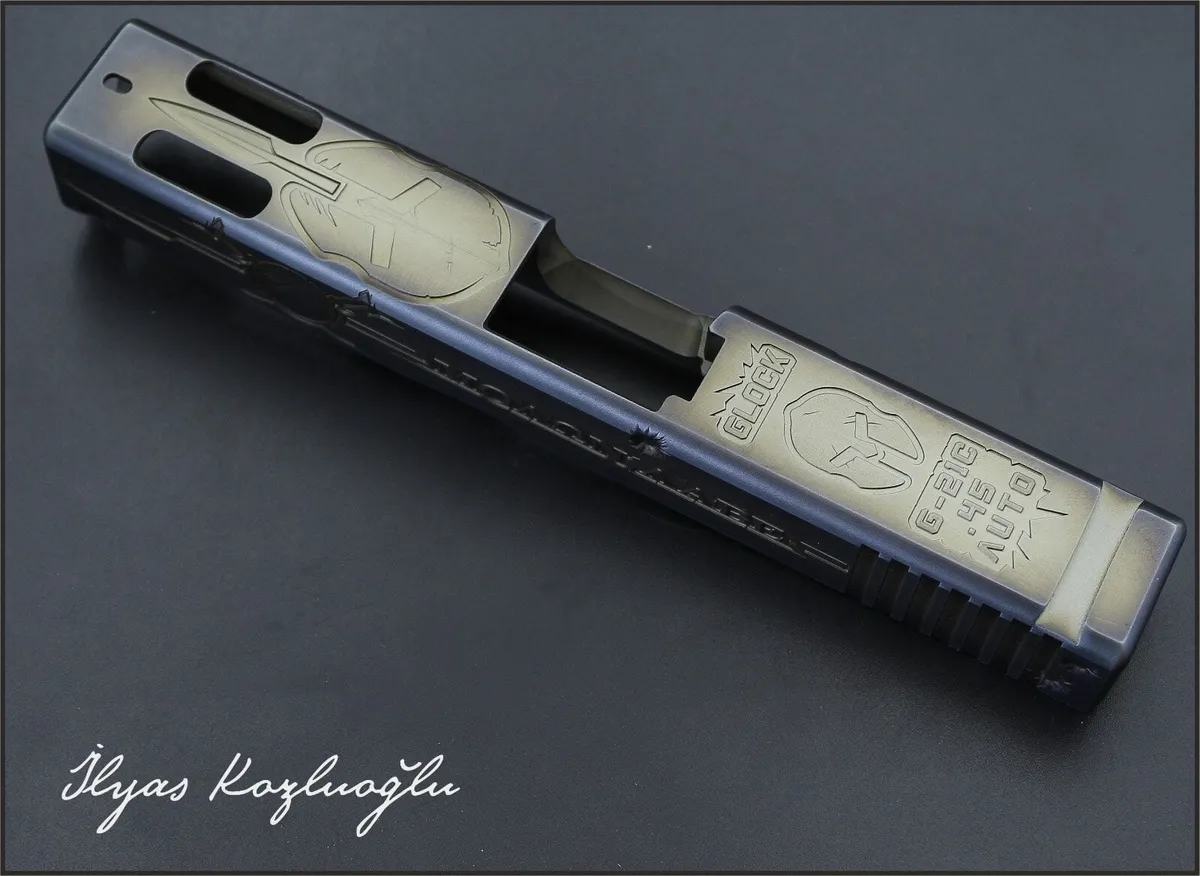 Glock Molon Labe 3D Detay 5