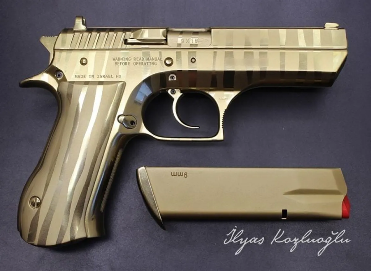 Jericho 941 FS Kaplan Desen Kaplama Detay 3