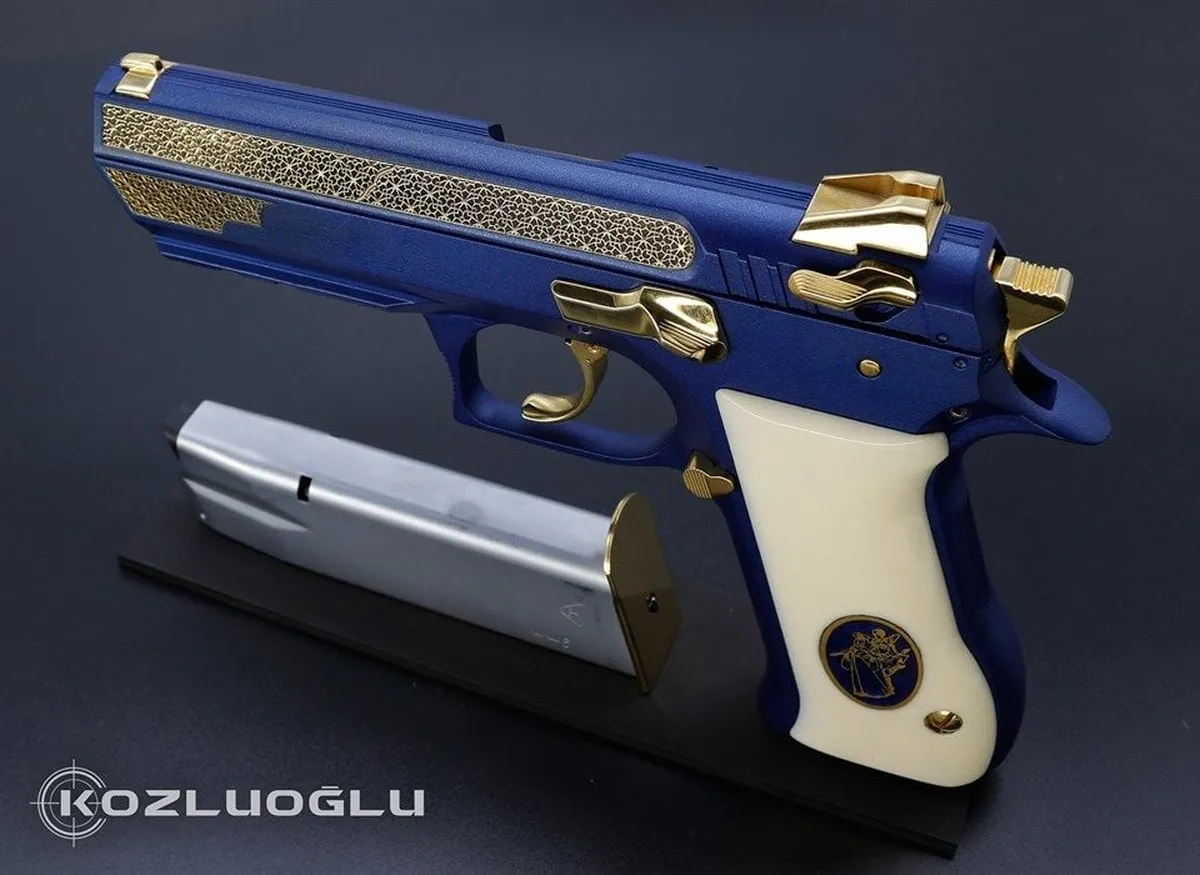 Jericho 941 Osmanlı Deseni & Mavi Kaplama Detay 3