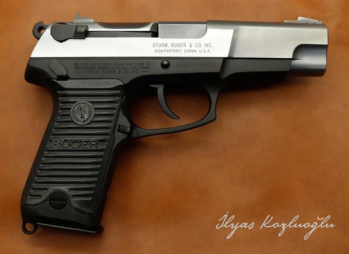 Ruger P85 Titanyum Kaplama Detay 2
