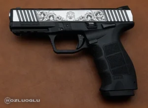 Sarsılmaz SAR9 Yanaklar Selçuklu Kartalı – Gravür Desen