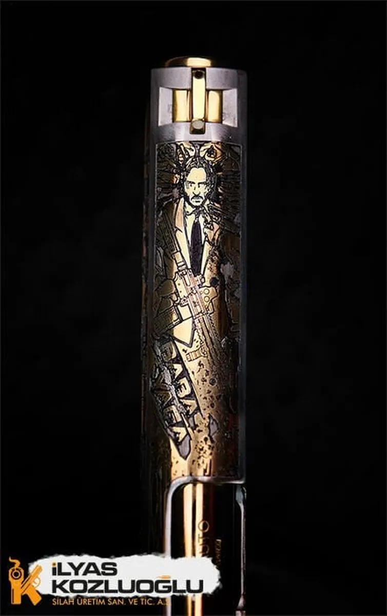 SIG SAUER 1911 – JOHN WICK Gravür – Füme Kaplama Detay 3